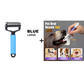 🔥 BUY 2 GET 1 FREE! 🐕 Double Sided Pet Grooming Brush – Stainless steel & anti-slip grip – Removes loose fur & tangles – perfect for cats and dogs 🐈