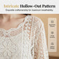 👚 60% OFF NOW! 🌸 Women's Vintage-Inspired Lace Cover-Up Blouse – Delicate Lace, Flowy Fit & Perfect for Layering or a Romantic Look ✨
