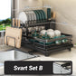 🍽️ 50% OFF! 🧺 Over-Sink Dish Drying Rack – Foldable, space-saving & sturdy ✨
