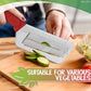 🥬 50% OFF NOW! 🔪 Cabbage Shredder Kitchen Grater Slicer – Stainless Steel Blades, Non-Slip Base & Perfect for Salads & Coleslaw 🥗