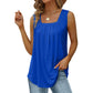 👚 50% OFF NOW! 🔥 Women's Square Neck Sleeveless Vest T-Shirt – Soft & breathable – Perfect for summer layering – delivered within 5 working days 🌸✨