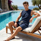 👕 50% OFF NOW! 🔥 Men's Casual Sportswear Tank Top & Shorts Set – Breathable & quick-dry – Perfect for gym, running or summer lounging – relaxed fit and comfy 🩳