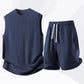 👕 50% OFF NOW! 🔥 Men's Casual Sportswear Tank Top & Shorts Set – Breathable & quick-dry – Perfect for gym, running or summer lounging – relaxed fit and comfy 🩳