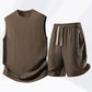 👕 50% OFF NOW! 🔥 Men's Casual Sportswear Tank Top & Shorts Set – Breathable & quick-dry – Perfect for gym, running or summer lounging – relaxed fit and comfy 🩳