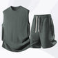 👕 50% OFF NOW! 🔥 Men's Casual Sportswear Tank Top & Shorts Set – Breathable & quick-dry – Perfect for gym, running or summer lounging – relaxed fit and comfy 🩳