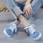 👟 50% OFF NOW! 👖 Women's Denim Mule Trainers – Easy Slip-On, Comfortable Sole & Perfect for a Casual Summer Look ☀️