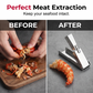 🦞 BUY 1 GET 1 FREE! 🔪 Stainless Steel Lobster Shell Remover – Ergonomic Handle, Durable & Perfect for Easy Access to Lobster Meat 🍽️