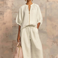 👚 50% OFF NOW! ⏰ Women's Solid Color 2-Piece Casual Set – Soft & breathable – Relaxed fit, perfect for lounging or travel – easy matching style 🌸