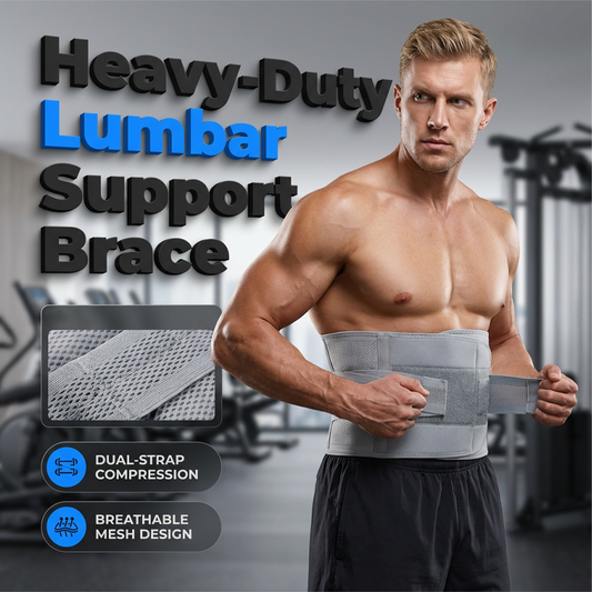 🦾 50% OFF NOW! 🔧 Dual-Strap Compression Back Brace with Removable Support Stays – Breathable, Adjustable & Ideal for Pain Relief & Posture Correction 💪