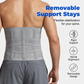 🦾 50% OFF NOW! 🔧 Dual-Strap Compression Back Brace with Removable Support Stays – Breathable, Adjustable & Ideal for Pain Relief & Posture Correction 💪