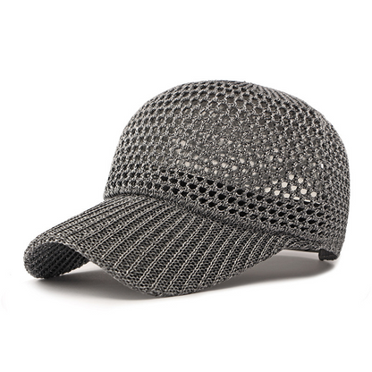 🧢 50% OFF NOW! 🔥 Unisex Breathable Mesh Baseball Cap – Adjustable Strap, Sweat-Wicking & Perfect for Sports, Hiking & Daily Wear ☀️