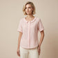 👚 50% OFF NOW! 🌞 Women's Summer Rounded Collar Shirt – Soft Fabric, Relaxed Fit & Perfect for Beach, Office or Daily Errands 🏖️