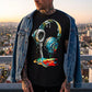 👕 50% OFF NOW! 🎧 Colorful Dripping Paint Headphone T-Shirt – Artistic design, soft cotton & perfect for music lovers or casual streetwear 🎨