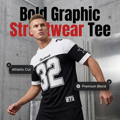 👕 50% OFF NOW! ⏰ Men's Casual Graphic Print T-Shirt – Comfortable, stylish & perfect for everyday wear ✨