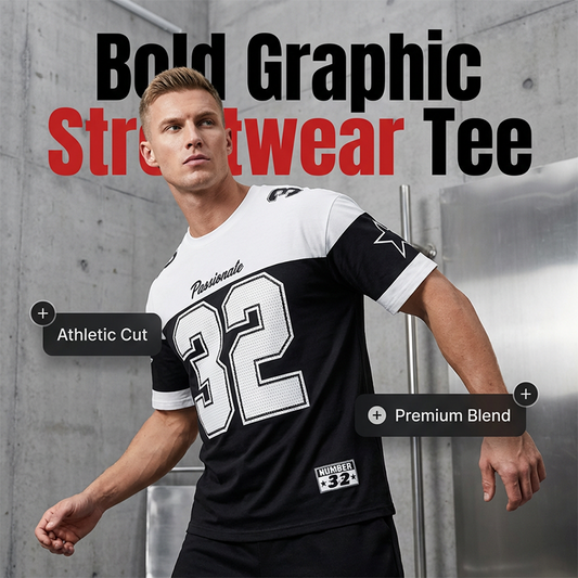 👕 50% OFF NOW! ⏰ Men's Casual Graphic Print T-Shirt – Comfortable, stylish & perfect for everyday wear ✨
