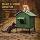 🐱 50% OFF NOW! 🏠 All-Weather Elevated Outdoor Cat House – Weatherproof, elevated design & cozy shelter – Perfect for feral & outdoor cats year-round 🌿