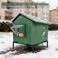 🐱 50% OFF NOW! 🏠 All-Weather Elevated Outdoor Cat House – Weatherproof, elevated design & cozy shelter – Perfect for feral & outdoor cats year-round 🌿