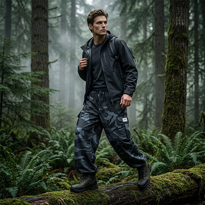 👖 50% OFF NOW! 🌿 Men's Casual Camouflage Pants with Drawstring – Lightweight Fabric, Relaxed Fit & Perfect for Outdoor or Everyday Wear 🏕️