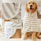 🐕 50% OFF NOW! 🛁 Soft Absorbent & Quick-Drying Dog Bathrobe – Super absorbent, quick-dry & cozy – Keeps your dog warm and dry after baths ✨