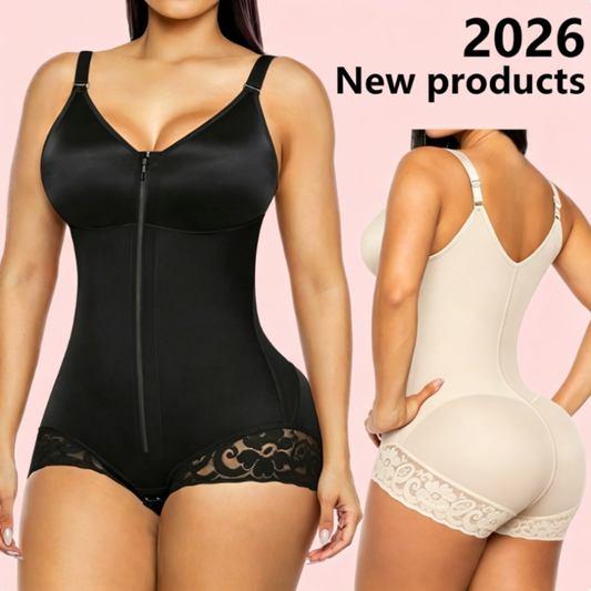 👙 60% OFF NOW! 🔥 Women's Tummy Control Zip-Up Shapewear Bodysuit – Firm Support, Seamless Design & Perfect for a Smooth Silhouette Under Any Outfit 💃