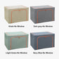 📦 50% OFF NOW! 🧺 Large Capacity Clothing Storage Box – Foldable & breathable fabric – Keeps clothes dust-free, perfect for closet or travel – sturdy handles, easy to carry 🏠