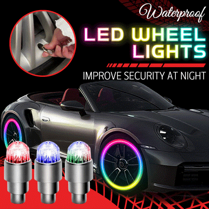 💡 50% OFF NOW! 🚲 Waterproof LED Wheel Lights – Multi-color & easy snap-on – USB rechargeable, perfect for bikes, scooters or wheelchairs – enhances night safety and style 🌙