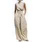 👗 50% OFF NOW! 🎁 Top & Wide-Leg Pant 2-Piece Set – Flowy & lightweight – Perfect for summer, office or resort wear – elegant and easy to style 🌸✨
