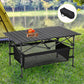 🏕️ 50% OFF NOW! 🪑 Portable Camping Table – Folding, carbon steel & quick setup – Perfect for camping, picnics & outdoor dining ☀️