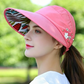 🧢 50% OFF NOW! ☀️ Foldable Wide Brim Sun Hat with Ponytail Hole – UV protection, portable & perfect for travel, beach & outdoor sports 🏖️