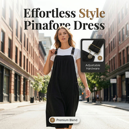 👗 50% OFF NOW! 🎁 Loose Midi Overall Dress – Relaxed fit, breathable & side pockets – Everyday casual – easy style for warm days 🌸✨