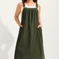 👗 50% OFF NOW! 🎁 Loose Midi Overall Dress – Relaxed fit, breathable & side pockets – Everyday casual – easy style for warm days 🌸✨