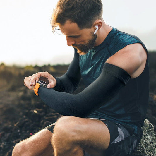 ☀️ BUY 2 GET 1 FREE! 🏃‍♂️ Sporty Cooling Compression Sleeves with UV Protection – Cooling fabric, UPF shield & ergonomic fit – Perfect for running & outdoor sports 🎁