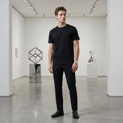 👕 50% OFF NOW! ✓ Men's Classic Crew Neck T-Shirt – Soft cotton, breathable & perfect for everyday wear ✨