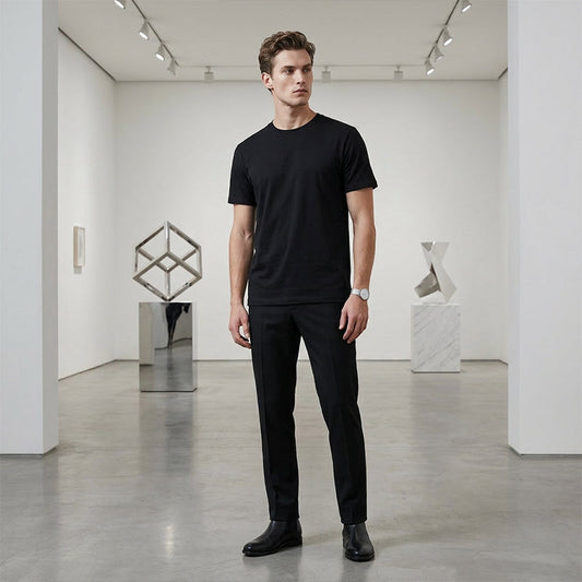 👕 50% OFF NOW! ✓ Men's Classic Crew Neck T-Shirt – Soft cotton, breathable & perfect for everyday wear ✨
