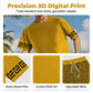 👕 50% OFF NOW! 💛 Men's Yellow Graphic Print Short-Sleeve Workout Set – Breathable & pilling-resistant – Comfortable, sporty – perfect for gym, running or leisure 🔥✨