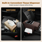 🚗 50% OFF NOW! 🔥 5-in-1 Car Armrest Cushion – Tissue holder & storage pockets – Perfect for long drives – comfy & organized 🥤✨🧻
