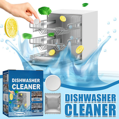 🍽️ 40% OFF NOW! ⏰ Dishwasher Cleaner & Deodorizer Tablets – Removes limescale & grease, eliminates odors & leaves dishwasher fresh and clean ✨