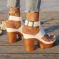 👡 50% OFF NOW! ✨ Platform Sandals – Chunky Heel, Ankle Strap & Lugged Sole – Stylish, comfortable & perfect for summer days and nights 🌸
