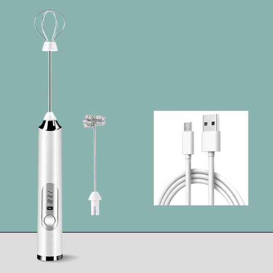 🥄 50% OFF NOW! ⏰ Mini Portable Electric Frother Set – Compact & powerful – Perfect for coffee, matcha or milk foam – rechargeable, easy to clean ✨☕