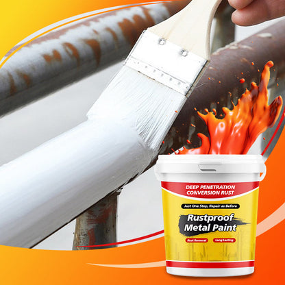 🔥 BUY 2 GET 1 FREE! ⏰ Water-Based Anti-Rust Paint – Corrosion-Resistant & Waterproof – For iron gates, railings, car skin & machinery – easy application & fast drying 🎨