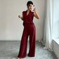 👚 50% OFF NOW! 👖 Women's Sleeveless Top & Wide-Leg Pants Set – Flowy, breathable & perfect for summer, beach or vacations ✨