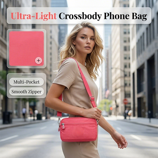 📱 50% OFF NOW! 🎒 Lightweight Nylon Crossbody Phone Bag – Compact, zippered & perfect for travel, concerts or daily errands – hands-free convenience 🚶‍♀️