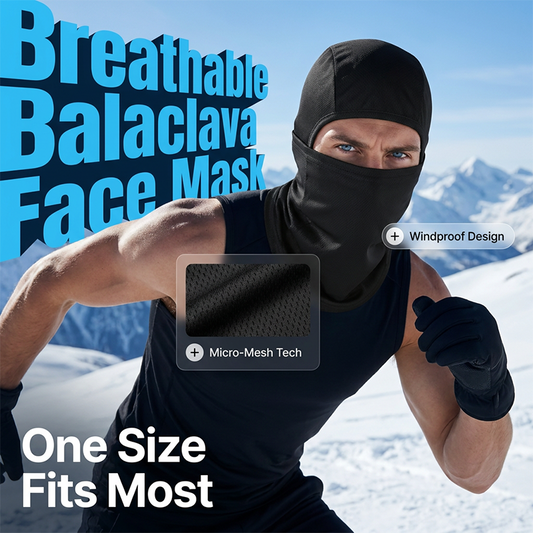 😷 50% OFF NOW! 💨 Breathable Balaclava Face Mask – Lightweight, quick-dry & perfect for motorcycle, cycling or winter sports – shields against wind, cold & dust 🏍️