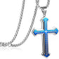 ✝️ 50% OFF NOW! 🙏 Men's Lord's Prayer Cross Necklace – Inspirational, stainless steel & perfect for daily wear or meaningful gifting 💪