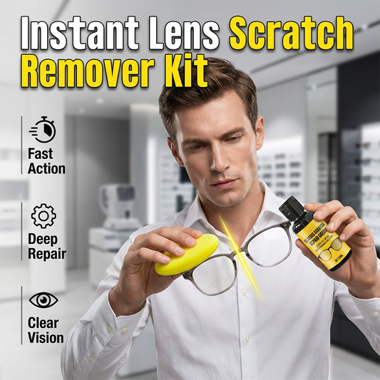 👓 50% OFF NOW! 🔧 Lens Scratch Remover Kit with Sponge – Removes minor scratches & haze – safe for glasses, sunglasses & VR lenses ✨