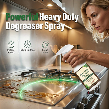 🧼 BUY 3 GET 1 FREE! 🍳 Heavy Duty Kitchen Degreaser Spray – Cuts through grease fast, no residue & safe on stovetops, ovens and range hoods 🔥