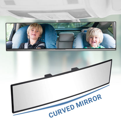 🚗 50% OFF NOW! 🔍 Wide Car Curved Rear View Mirror – Blind-spot reduction, easy clip-on & universal fit – safer driving with better visibility ✨