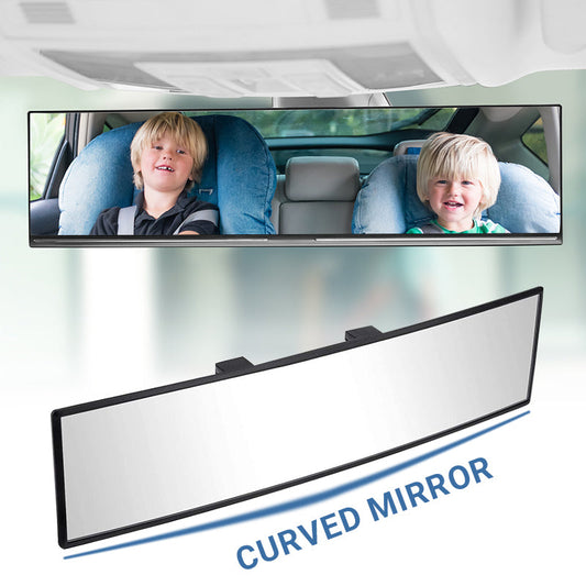🚗 50% OFF NOW! 🔍 Wide Car Curved Rear View Mirror – Blind-spot reduction, easy clip-on & universal fit – safer driving with better visibility ✨