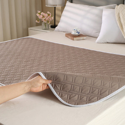 🛏️ 50% OFF NOW! ⏰ Washable 4-Layer Absorbent Bed Pad – Reusable & Leak-Proof – Soft top, waterproof layer & ideal for overnight protection, pets or incontinence care 🌼