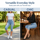 👖 50% OFF NOW! 🌸 Women's High-Waist Slim-Fit Capri Jeans – Stretchy denim & flattering fit – Perfect for casual days, summer outings or smart-casual looks – comfortable and stylish ✨🌿